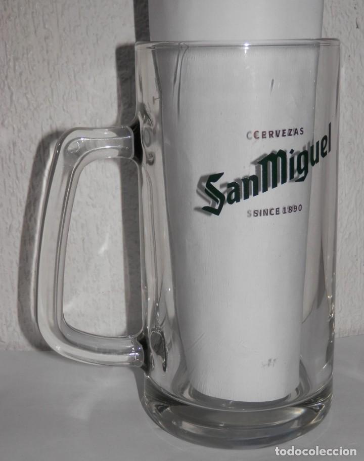 Coleccionismo de cervezas: JARRA DE LA CERVEZA SAN MIGUEL