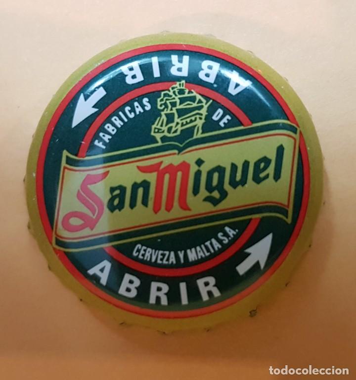 Coleccionismo de cervezas: TAPON CORONA CHAPA KRONKORKEN BOTTLE CAP TAPPI - CERVEZA - SAN MIGUEL