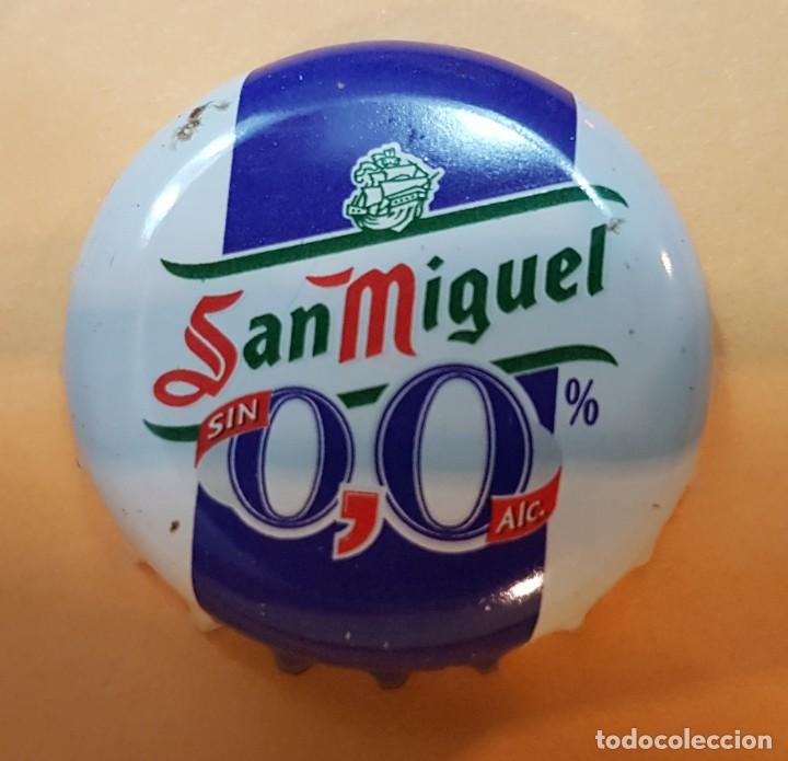 Coleccionismo de cervezas: TAPON CORONA CHAPA KRONKORKEN BOTTLE CAP TAPPI - CERVEZA - SAN MIGUEL 0,0
