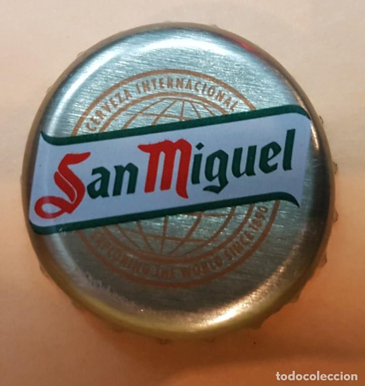 Coleccionismo de cervezas: TAPON CORONA CHAPA KRONKORKEN BOTTLE CAP TAPPI - CERVEZA - SAN MIGUEL