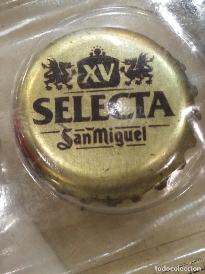Coleccionismo de cervezas: Chapa SAN MIGUEL XV SELECTA