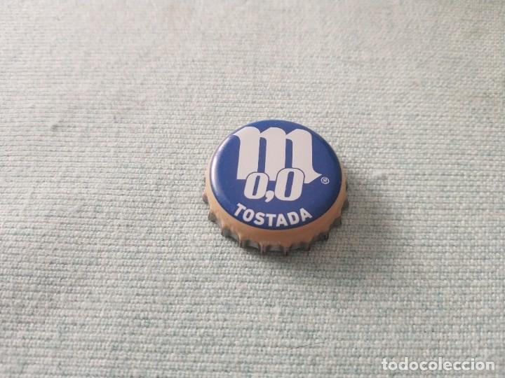 Coleccionismo de cervezas: Chapa Cerveza Mahou 0,0 Tostada (U)