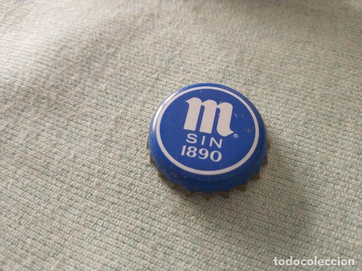 Coleccionismo de cervezas: Chapa Cerveza Mahou Sin 2 (DAP)