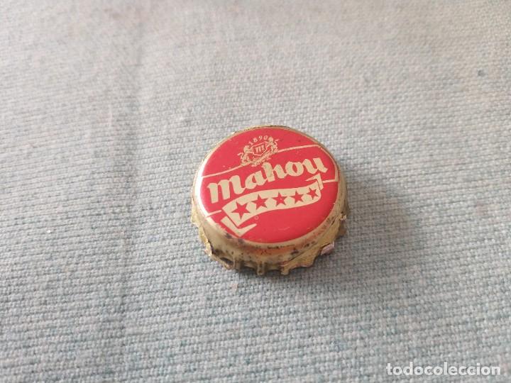 Coleccionismo de cervezas: Chapa Cerveza Mahou 4 (Z)