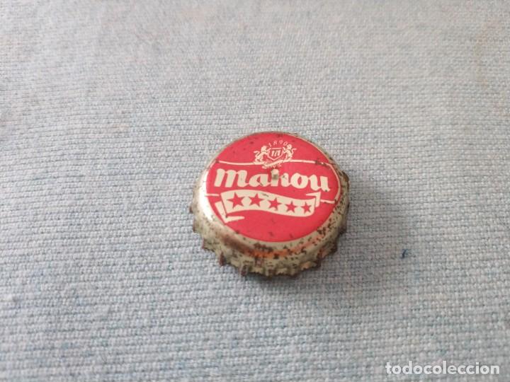 Coleccionismo de cervezas: Chapa Cerveza Mahou 4 (U)