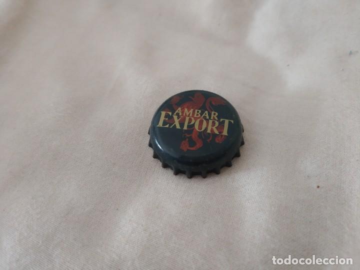 Coleccionismo de cervezas: Chapa Cerveza &Aacute;mbar Export 1 (U)