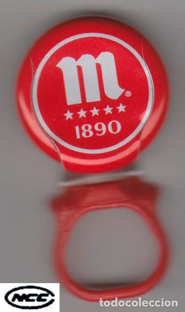 Coleccionismo de cervezas: chapa anilla cerveza MAHOU NCC tap&oacute;n corona bottle caps beer kronkorken