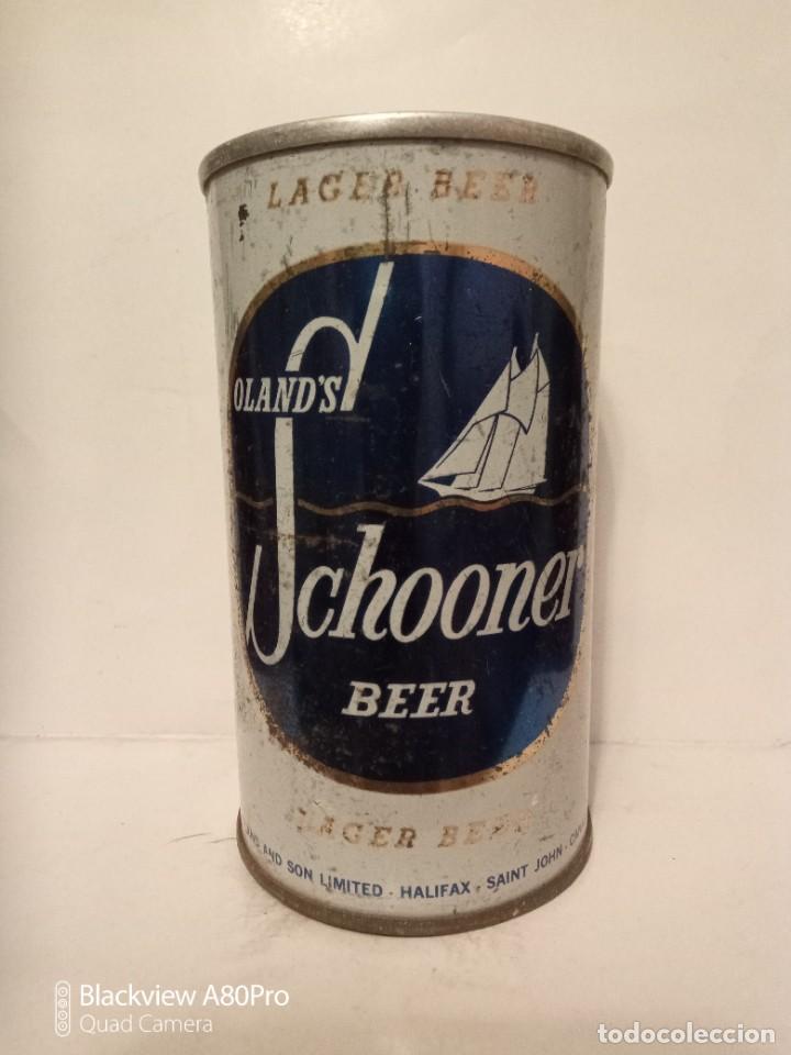 Coleccionismo de cervezas: Lata cerveza Schooner canada - Foto 1