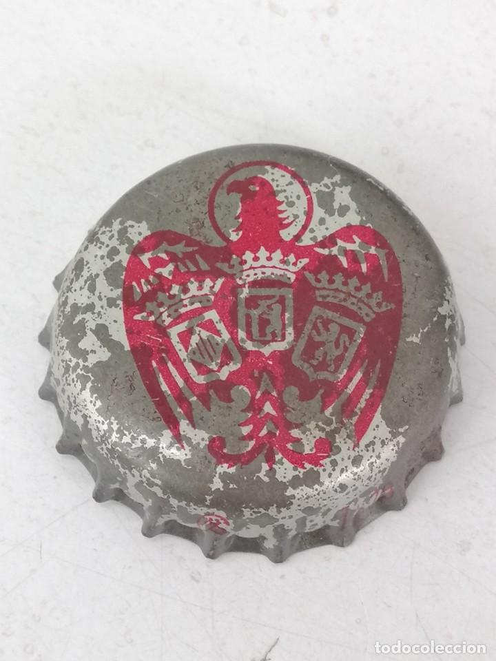Coleccionismo de cervezas: TAP&Oacute;N CORONA BOTTLE CAP BIERE CHAPA CERVEZA BIRRA BEER CORCHO EL AGUILA-----LOTE N. 1382----CARMANJO