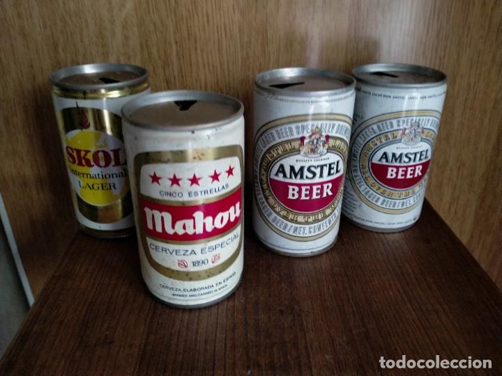 Coleccionismo de cervezas: LOTE DE BOTES DE CERVEZA