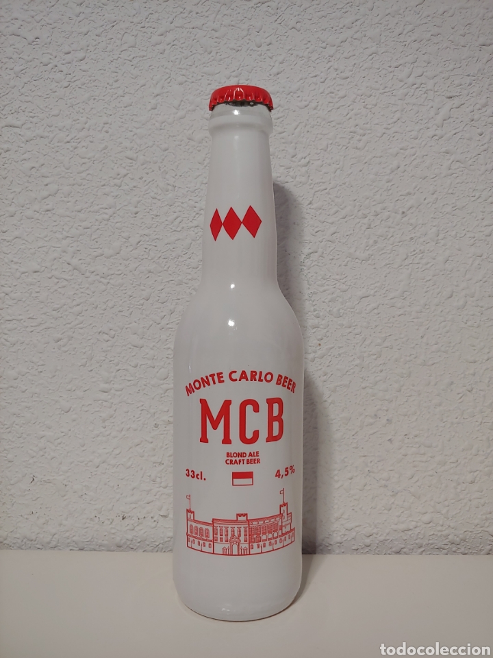 Coleccionismo de cervezas: Botella Cerveza Montecarlo Beer Monaco