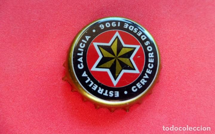 Coleccionismo de cervezas: TAP&Oacute;N CORONA - CHAPA - CROWN CAPS - CERVEZA ESTRELLA GALICIA