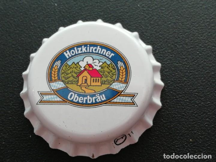 Collectable Beer: Chapa tap&oacute;n corona NUEVO de la cerveza alemana HOLZKIRCHNER OBERBR&Auml;U