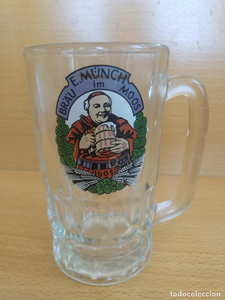 Coleccionismo de cervezas: JARRA CERVEZA E. MUNCH - 1605 - Foto 1