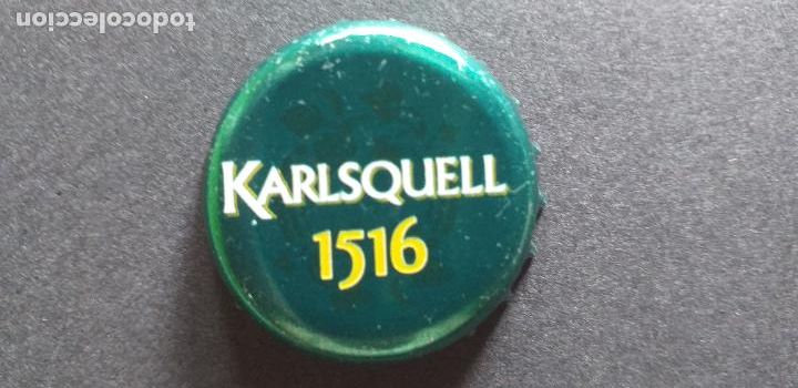 Coleccionismo de cervezas: CERVEZA-PENN-III-CHAPA-TAPON-CORONA-KARLSQUELL 1516