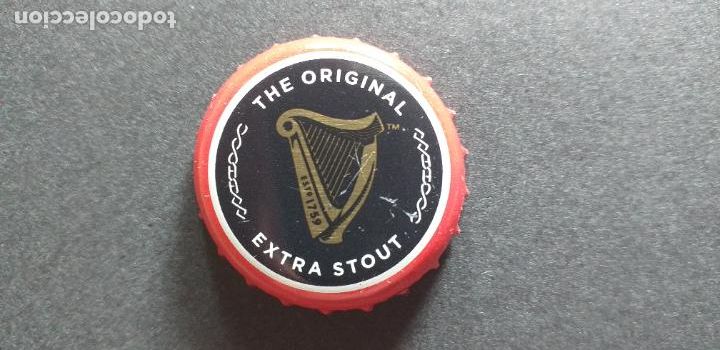 Coleccionismo de cervezas: CERVEZA-PENN-III-CHAPA-TAPON-CORONA-GUINNESS