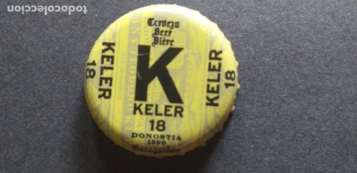 Coleccionismo de cervezas: CERVEZA-PENN-III-CHAPA-TAPON-CORONA-KELER