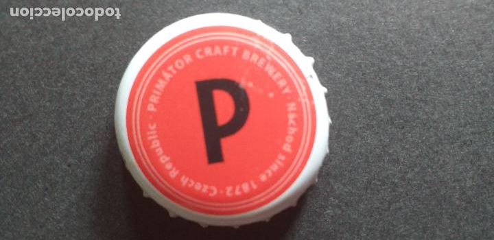Coleccionismo de cervezas: CERVEZA-PENN-III-CHAPA-TAPON-CORONA-PRIMATOR