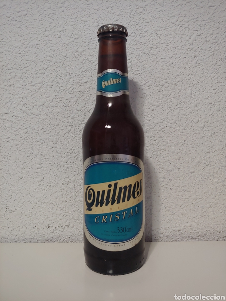 Colecionismo de cervejas: Botela cerveza Llena Quilmes a&ntilde;o 2000