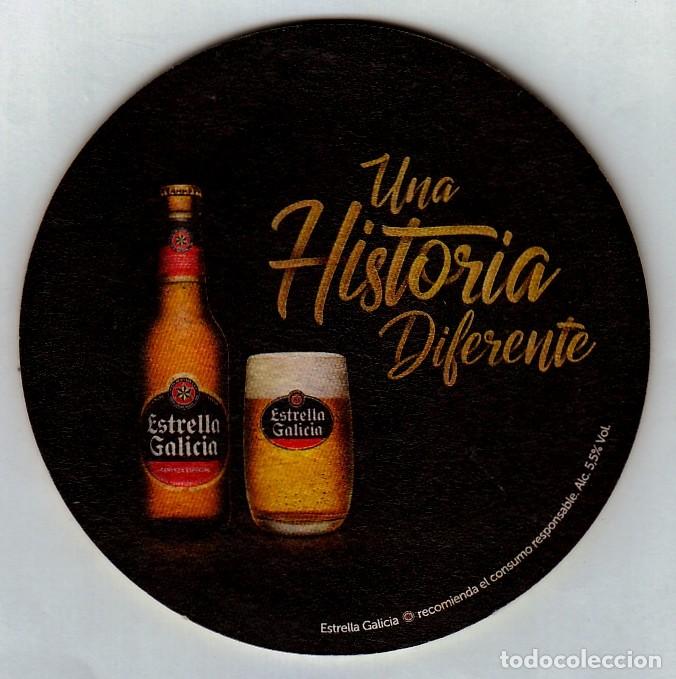 Coleccionismo de cervezas: Posavasos de Cerveza Estrella Galicia. Una Historia Diferente. aa