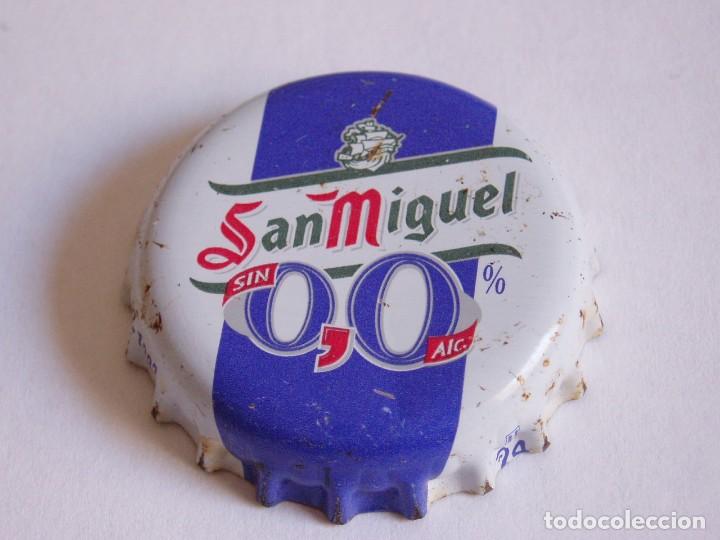 Coleccionismo de cervezas: CHAPA CERVEZA SAN MIGUEL 0,0. FACTORIA U