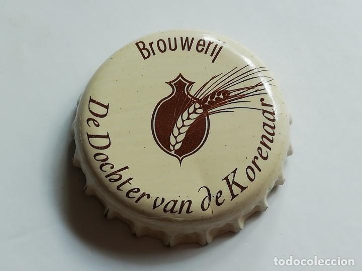 Collezionismo di birre: Chapa tap&oacute;n corona de la cerveza de B&eacute;lgica BROUWERIJ DE DOCHTER VAN DE KORENAAR