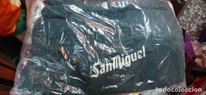Coleccionismo de cervezas: BOLSO SACO REFORZADO SAN MIGUEL NUEVO EN BLISTER