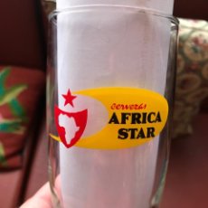 Coleccionismo de cervezas: VASO DE CERVEZA AFRICA STAR