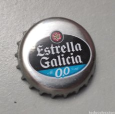 Coleccionismo de cervezas: CHAPA CERVEZA ESTRELLA GALICIA 0,0. Lote 274013143