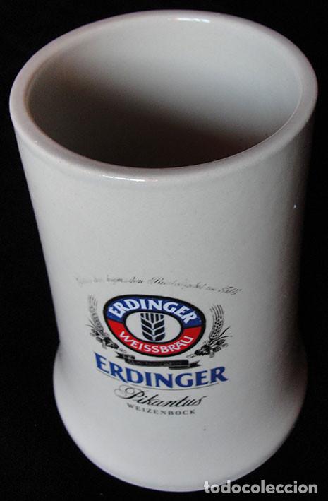 Coleccionismo de cervezas: JARRA ERDINGER PIKANTUS DE CERAMICA - MADE IN GERMANY -