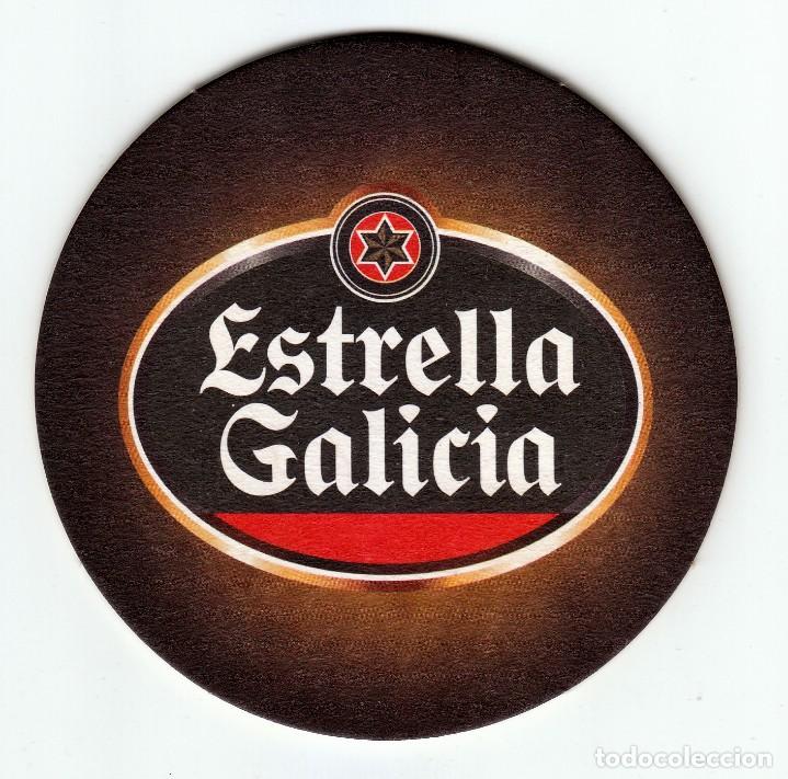 Coleccionismo de cervezas: Posavasos de Cerveza Estrella Galicia. Exageradamente buena. aa