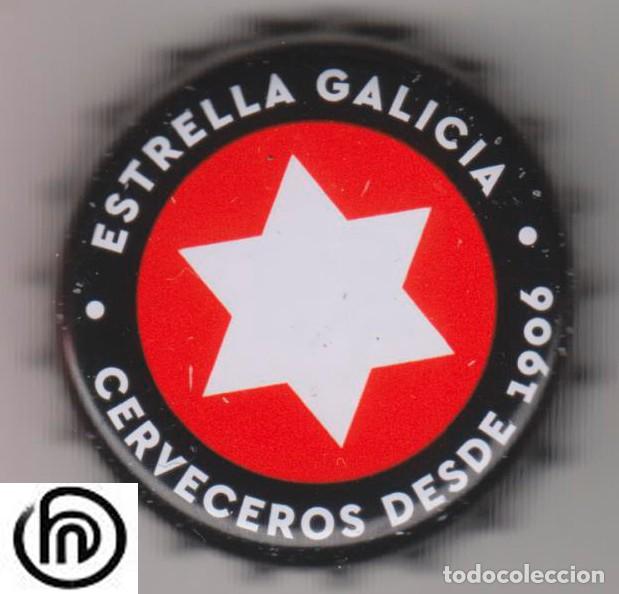 Coleccionismo de cervezas: chapa cerveza ESTRELLA GALICIA 2021 beer bottle caps bier birra cerveja