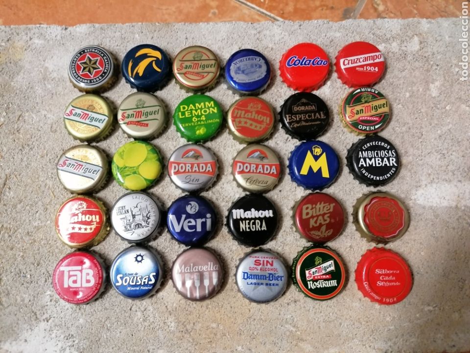 Coleccionismo de cervezas: Chapas cerveza
