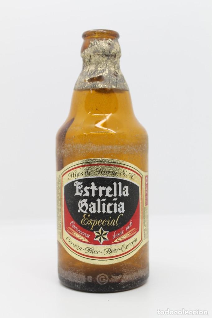Coleccionismo de cervezas: botella cerveza ESTRELLA GALICIA 30cl OCT 96 cerveja beer bier birra