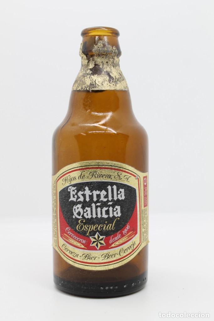 Coleccionismo de cervezas: botella cerveza ESTRELLA GALICIA 30cl FEB 97 cerveja beer bier birra