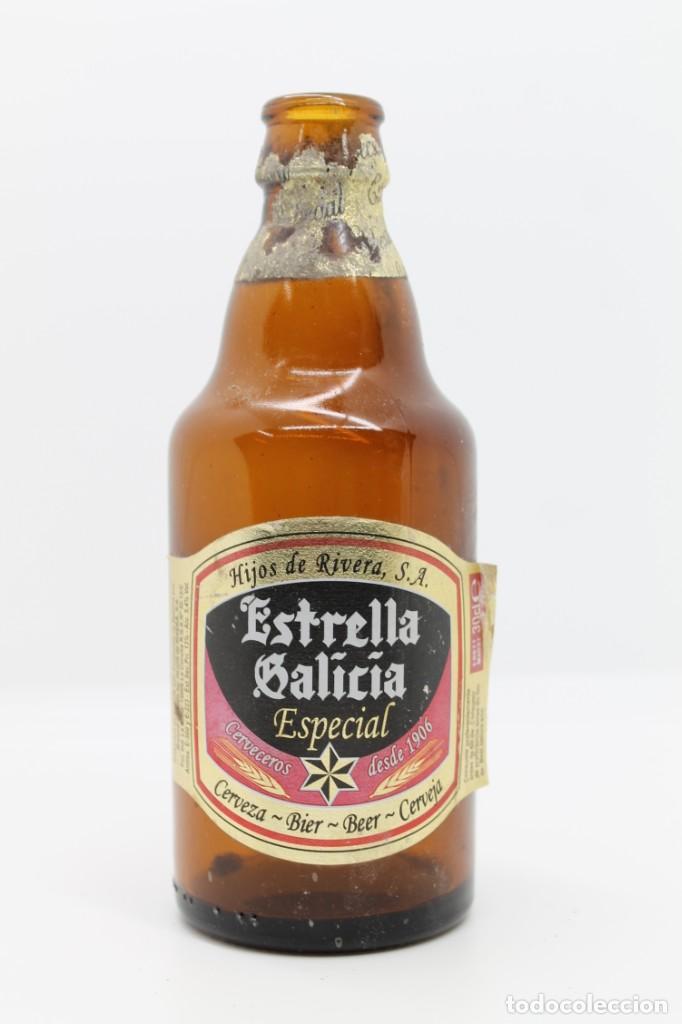 Coleccionismo de cervezas: botella cerveza ESTRELLA GALICIA 90 A&Ntilde;OS 30cl MAR 97 cerveja beer bier birra