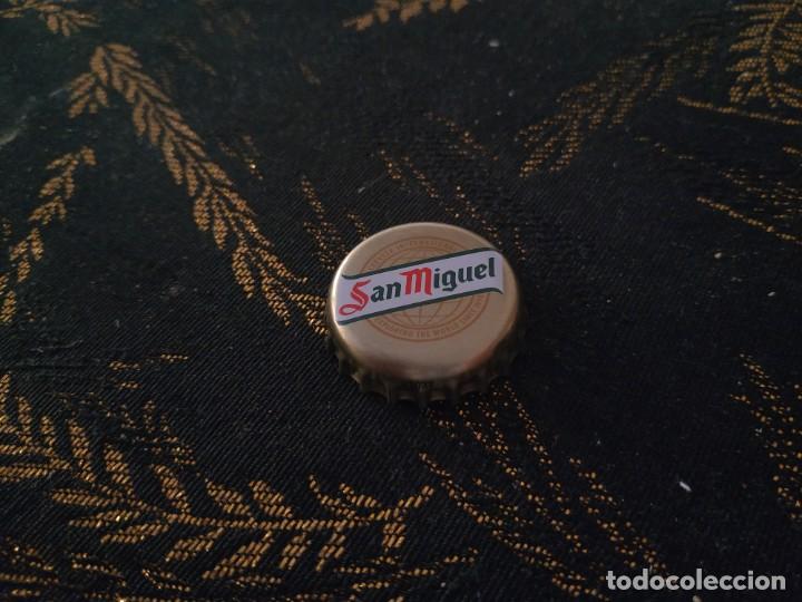 Coleccionismo de cervezas: Chapa Cerveza San Miguel 2 (U)