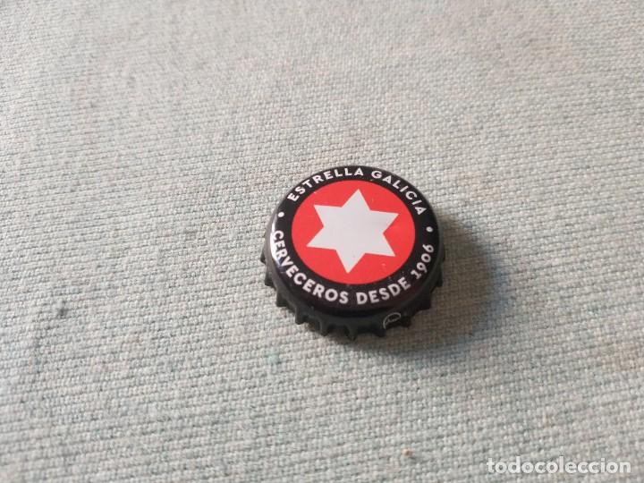 Coleccionismo de cervezas: Chapa Cerveza Estrella Galicia 3 (DAP)