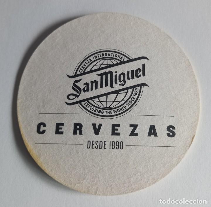 Coleccionismo de cervezas: POSAVASOS CERVEZA SAN MIGUEL
