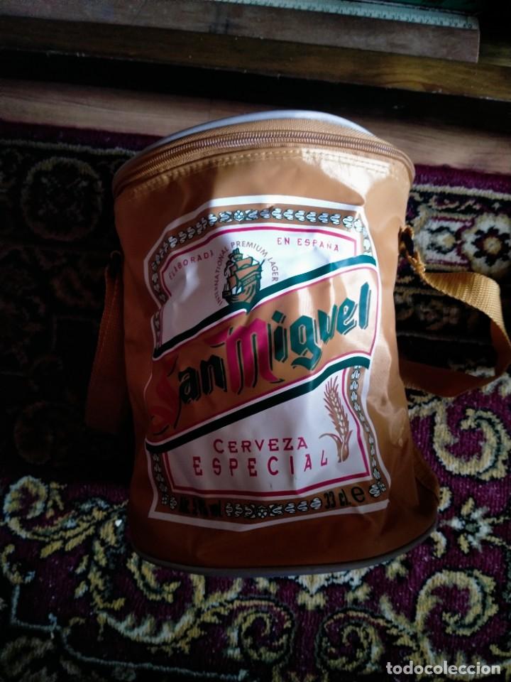 Coleccionismo de cervezas: NEVERA CERVEZA SAN MIGUEL NUEVA