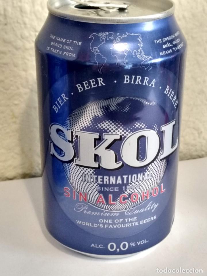 Collectable Beer: BOTE - LATA CERVEZA SIN ALCOHOL SKOL