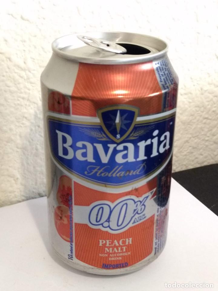 Sammeln von Brauereiartikeln: BOTE - LATA CERVEZA SIN ALCOHOL BAVARIA PEACH