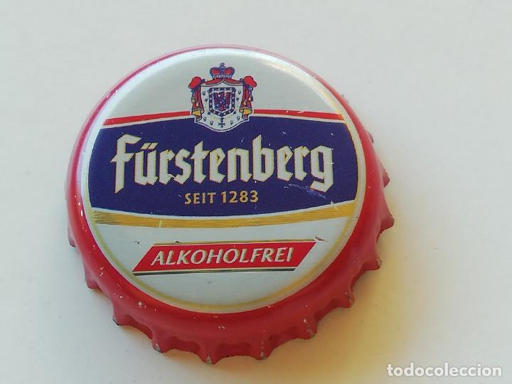 Collectable Beer: Chapa tap&oacute;n corona de la cerveza alemana F&Uuml;RSTENBERG ALKOHOLFREI