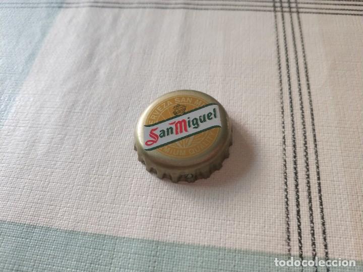Coleccionismo de cervezas: Chapa Cerveza San Miguel 3 (Z)