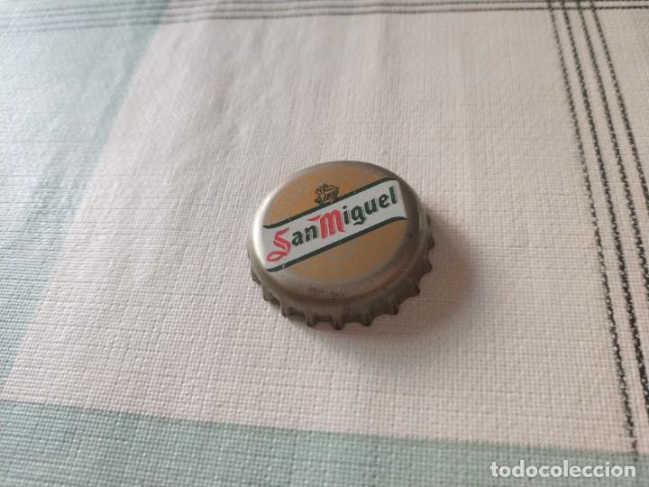 Coleccionismo de cervezas: Chapa Cerveza San Miguel 3 (U)