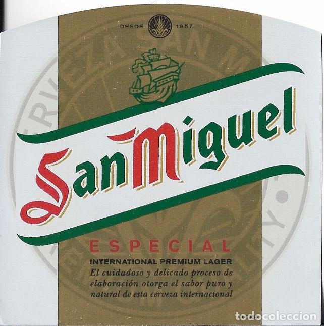 Coleccionismo de cervezas: ETIQUETA CERVEZA SAN MIGUEL ESPECIAL R-1934 - SIN USAR