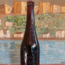 Coleccionismo de cervezas: BOTELLA CERVEZA ALHAMBRA RESERVA ROJA. HECHA EN GRANADA 70 CL.. Lote 286163118