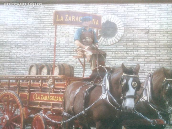 Coleccionismo de cervezas: CUADRO CERVEZAS LA ZARAGOZANA. - Foto 1