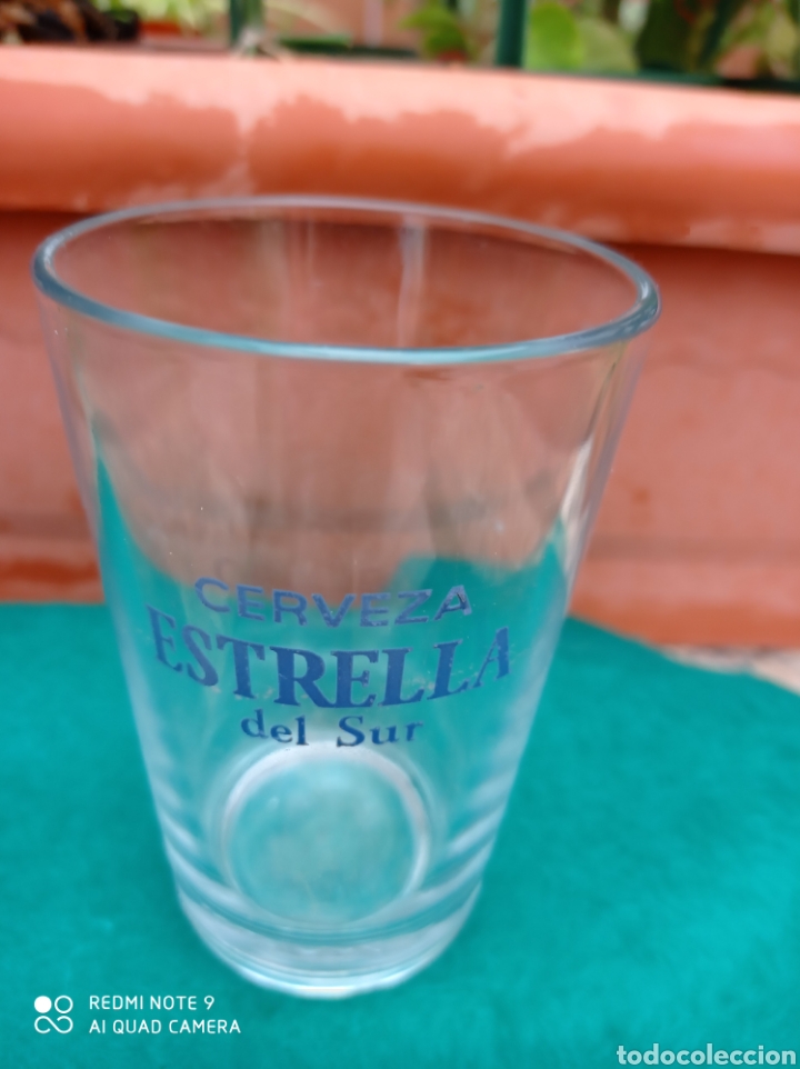 Coleccionismo de cervezas: VASO CERVEZA ESTRELLA DEL SUR - Foto 2
