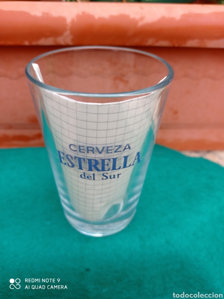 Coleccionismo de cervezas: VASO CERVEZA ESTRELLA DEL SUR - Foto 1